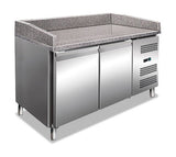 PZ 2600 TN belüfteter Pizzakühltisch 1510×800×1000 mm
