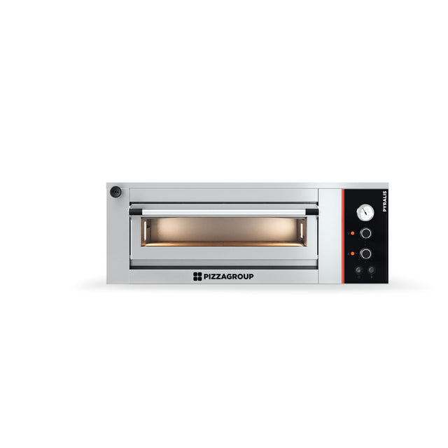 Electric pizza oven Pyralis 4 – 4 pizzas – 6.6 kW – 1130×1030×400 mm