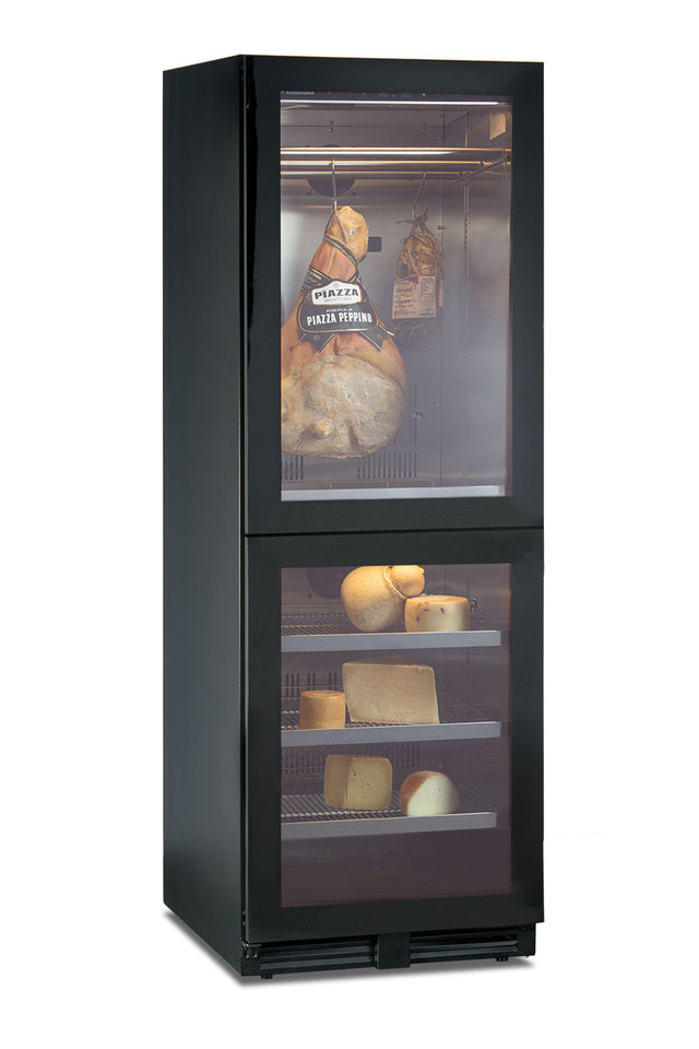 SF 180 INOX Käse- und Wurstkühlschrank 595×700×1804 mm