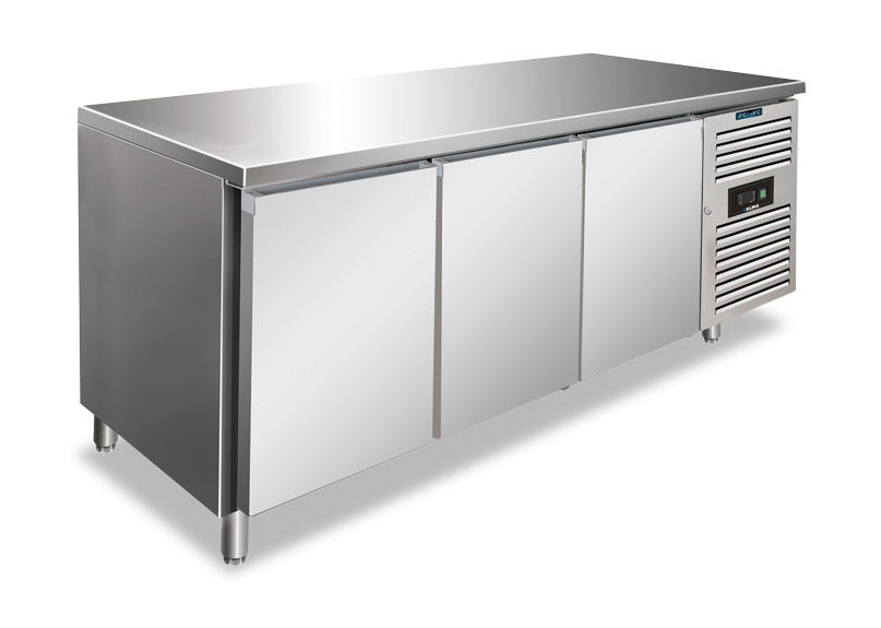 Ventilierter Dreitür-Kühltisch SNACK 3100 TNF 1795×600×860 mm