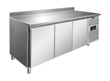 SNACK 3200 TNF WITH SPLASHBACK dreitüriger belüfteter Kühl- oder Tiefkühltisch