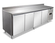 Ventilierter vier-türiger Tiefkühltisch SNACK 4200 BTF WITH SPLASHBACK