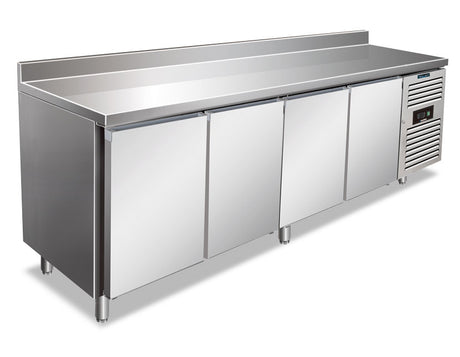 Ventilierter vier-türiger Tiefkühltisch SNACK 4200 BTF WITH SPLASHBACK