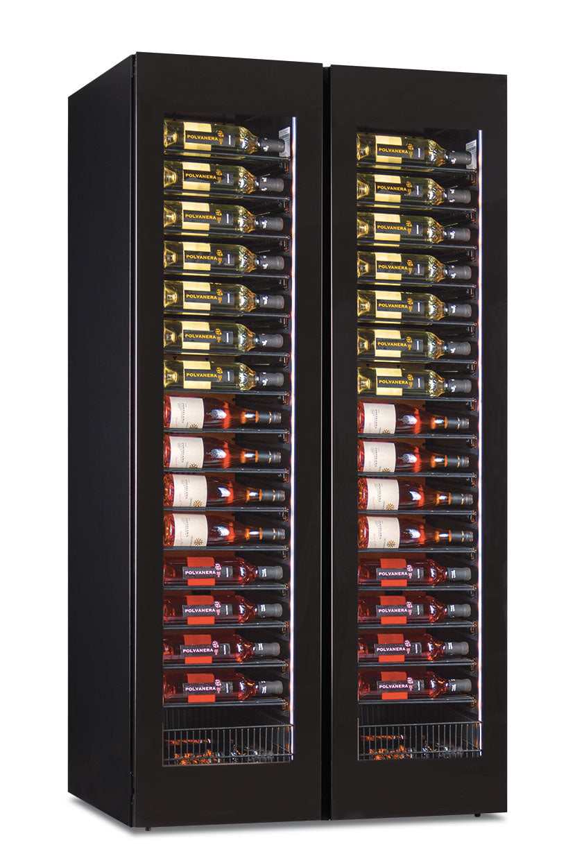 Weinkühlschrank SW 224 2TB, 2 Temperaturzonen, 920×690×1804 mm