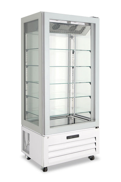 VICTORIA 85 NFP Panorama-Kuchenvitrine 850×650×1950 mm