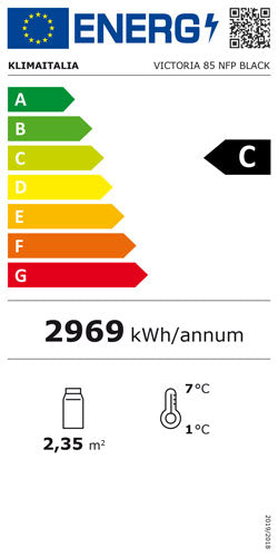 Official energy label, class C