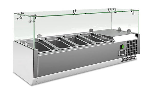 Statische GN-Aufsatzkühlvitrine VRX 1000/330 FG
