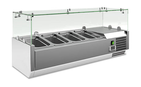 Statische GN-Aufsatzkühlvitrine VRX 1000/330 FG