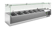 VRX 1400/330 FG GN-Aufsatzkühlvitrine 1400×335×435 mm