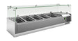 GN-Aufsatzkühlvitrine VRX 1400/380 FG 1400×395×435 mm