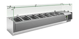 VRX 1500/330 FG statische Aufsatzkühlvitrine