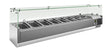 GN-Aufsatzkühlvitrine VRX 1600/330 FG, 1600×335×435 mm
