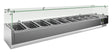 VRX 2000/380 FG GN-Aufsatzkühlvitrine 2000×395×435 mm