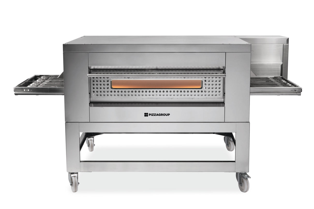 Ventilated conveyor oven TNV-40G – 400 mm – 350 °C – 10.5 kW – 1340×1100×480 mm – View 3