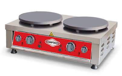 Doppel-Crêpe-Maschine – 2x(40 Ø) cm