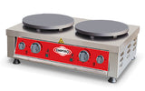 Doppel-Crêpes-Maschine – 2x 40 cm Ø – 900×520×240 mm