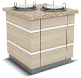 Galata Plate Dispenser – 2 Plate Neutral