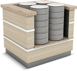 Galata Plate Dispenser Unit - 1100x900x900 mm