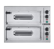 Compact pizza oven Compact M50/13-B – 4 pizzas – 7.2 kW – 730×650×570 mm