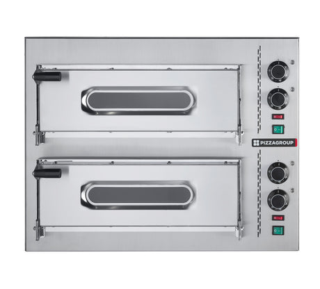 Kompakter Pizzaofen Compact M50/13-B – 4 Pizzen – 7,2 kW – 730×650×570 mm