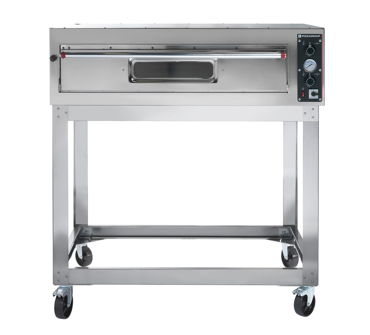 Electric pizza oven Entry Max 6 – 6 pizzas – 7.3 kW – 990×1270×380 mm – View 2