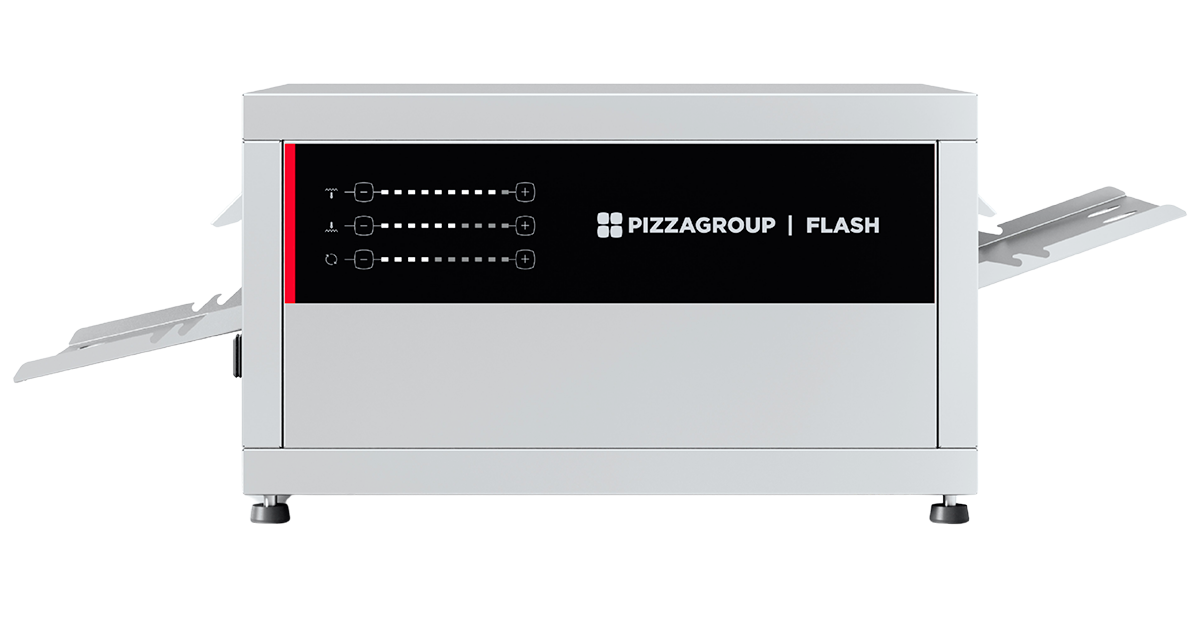 Infrared conveyor oven Flash – 350 mm – 3.2 kW – 940×500×320 mm