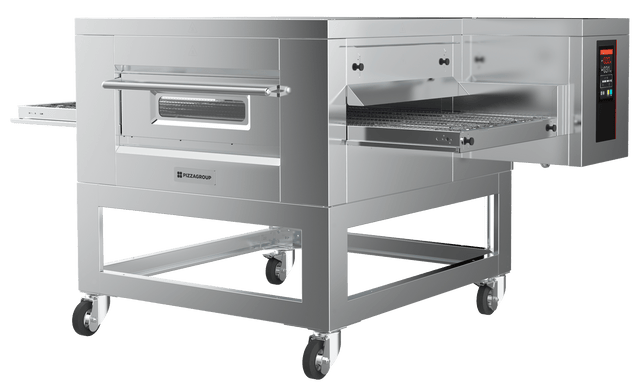 Forno a tunnel ventilato TNV-65E – 650 mm – 350 °C – 18 kW – 2000×1380×590 mm