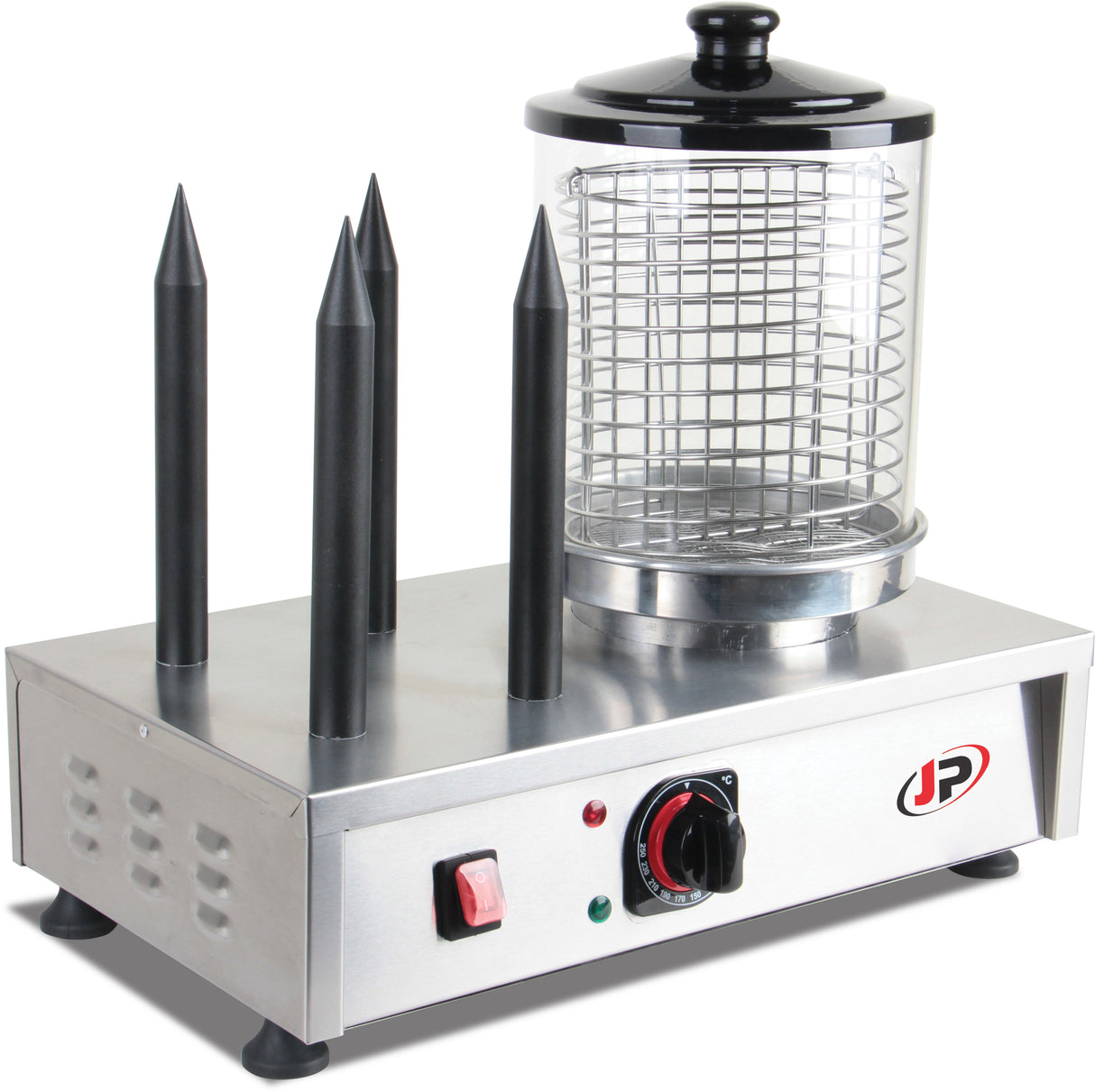 Hot Dog Maker mit 4 Spießen – 0,75 kW