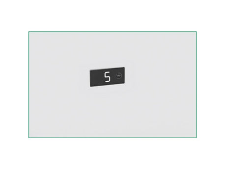 Congelatore a pozzetto con vetri scorrevoli - Luce interna - 220 L netti - −24 °C / −12 °C - 980×650×830 mm