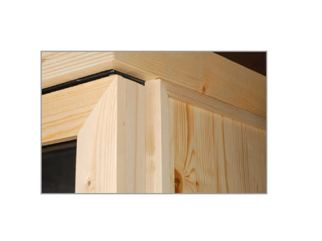 Weinkühlschrank - Esche natur - 274 L netto - +3 °C / +16 °C (Ventilator ein) - 660×645×1885 mm