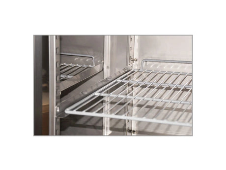 Kühltisch - Aufkantung - Energieklasse A - 155 L netto - −2 °C / +8 °C - 1360×600×960 mm