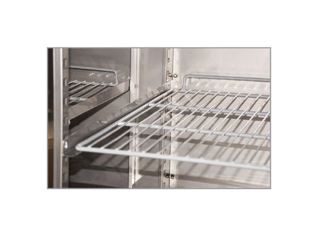 Kühltisch - Aufkantung - 393 L netto - −2 °C / +8 °C - 2230×700×960 mm