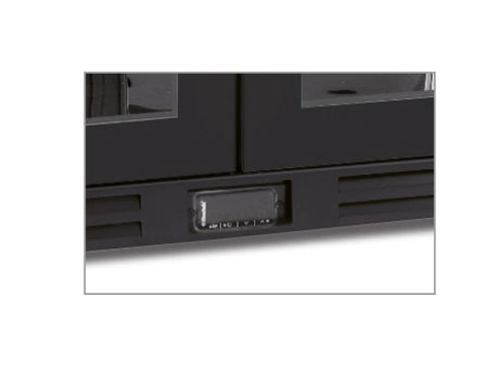 Backbar-Kühlschrank - Schwarz - 95 L netto - −2 °C / +10 °C - 600×515×835 mm