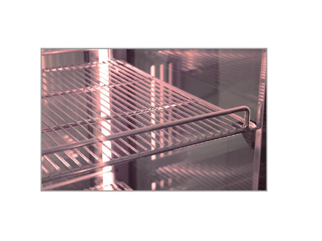 Vitrine réfrigérée à viande - 340 L brut - −1 °C / +5 °C - 650×650×1950 mm