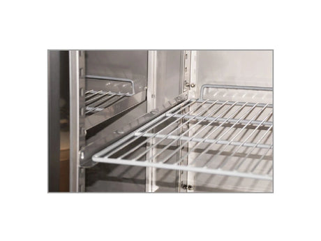 Kühltisch - Aufkantung - 312 L netto - −2 °C / +8 °C - 2230×600×960 mm