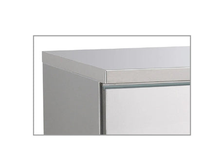 Saladette-Kühltisch - 4 Schubladen - 88 L netto - +2 °C / +8 °C - 900×700×870 mm