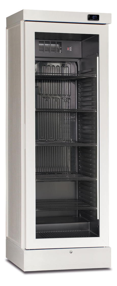 Weinkühlschrank - Weiss - 274 L netto - +3 °C / +16 °C (Ventilator ein) - 660×645×1885 mm