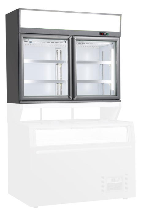 Tiefkühlaufsatz - 232 L netto - −22 °C / −18 °C - 1450×590×1022 mm