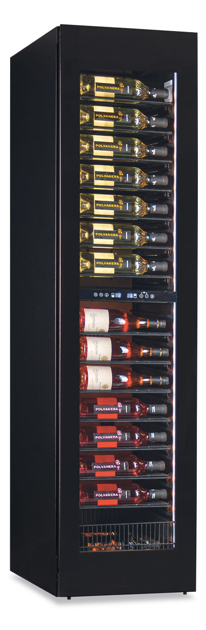 Weinkühlschrank - 305 L netto - 2 Temperaturzonen - 450×700×1802 mm