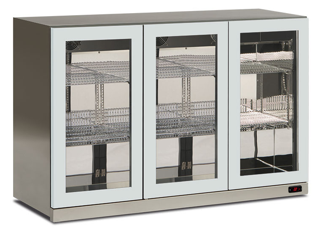Frigorifero pensile per bevande - Inox - 254 L netti - −2 °C / +10 °C - 1350×565×852 mm