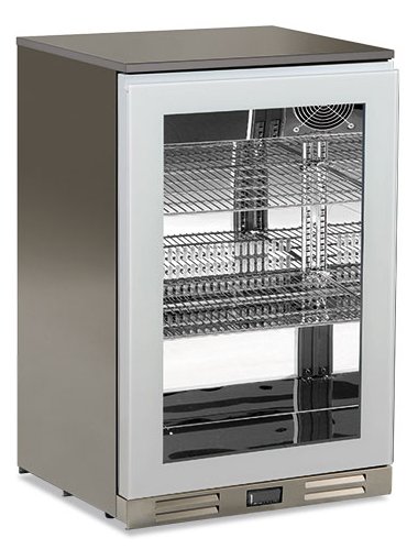Backbar-Kühlschrank - Edelstahl - 95 L netto - −2 °C / +10 °C - 600×515×835 mm