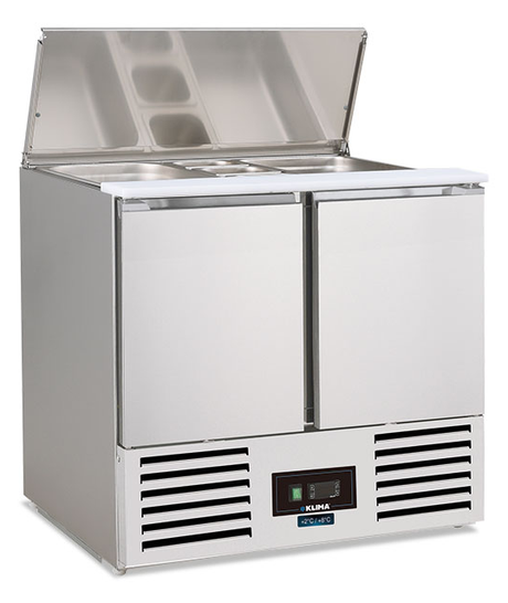 Saladette-Kühltisch - 160 L netto - +2 °C / +8 °C - 900×700×870 mm