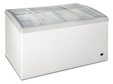 Congelatore a pozzetto con vetri scorrevoli - Luce interna - 375 L netti - −24 °C / −12 °C - 1400×690×830 mm