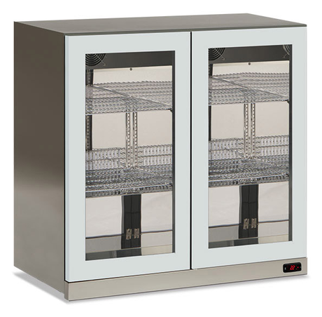Wand-Getränkekühlschrank - Edelstahl - 146 L netto - −2 °C / +10 °C - 900×565×852 mm