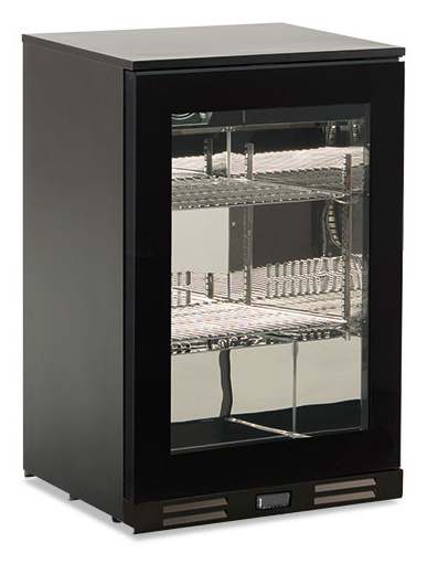 Backbar-Kühlschrank - Schwarz - 95 L netto - −2 °C / +10 °C - 600×515×835 mm