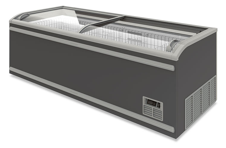 Congelatore a isola self-service - 680 L netti - −24 °C / −18 °C - 2155×861×850 mm