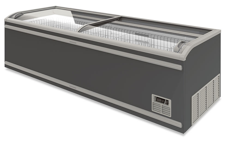 Congelatore a isola self-service - 800 L netti - −24 °C / −18 °C - 2500×861×850 mm