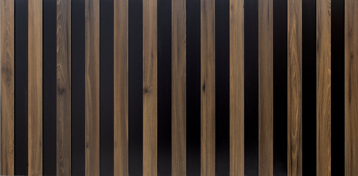 Dunkelbraunes Holzdekor für Eck-Serviceeinheit - 0,9 m³