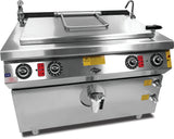 MRG.PLS.KTE.250 - Pentola professionale da 250 L con coperchio rettangolare