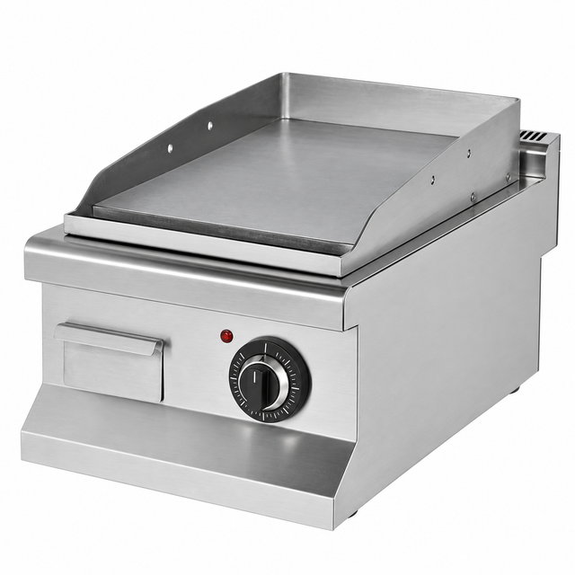 MRG.6IE010 - Rekonstruierte Illustration: glatte Grillplatte